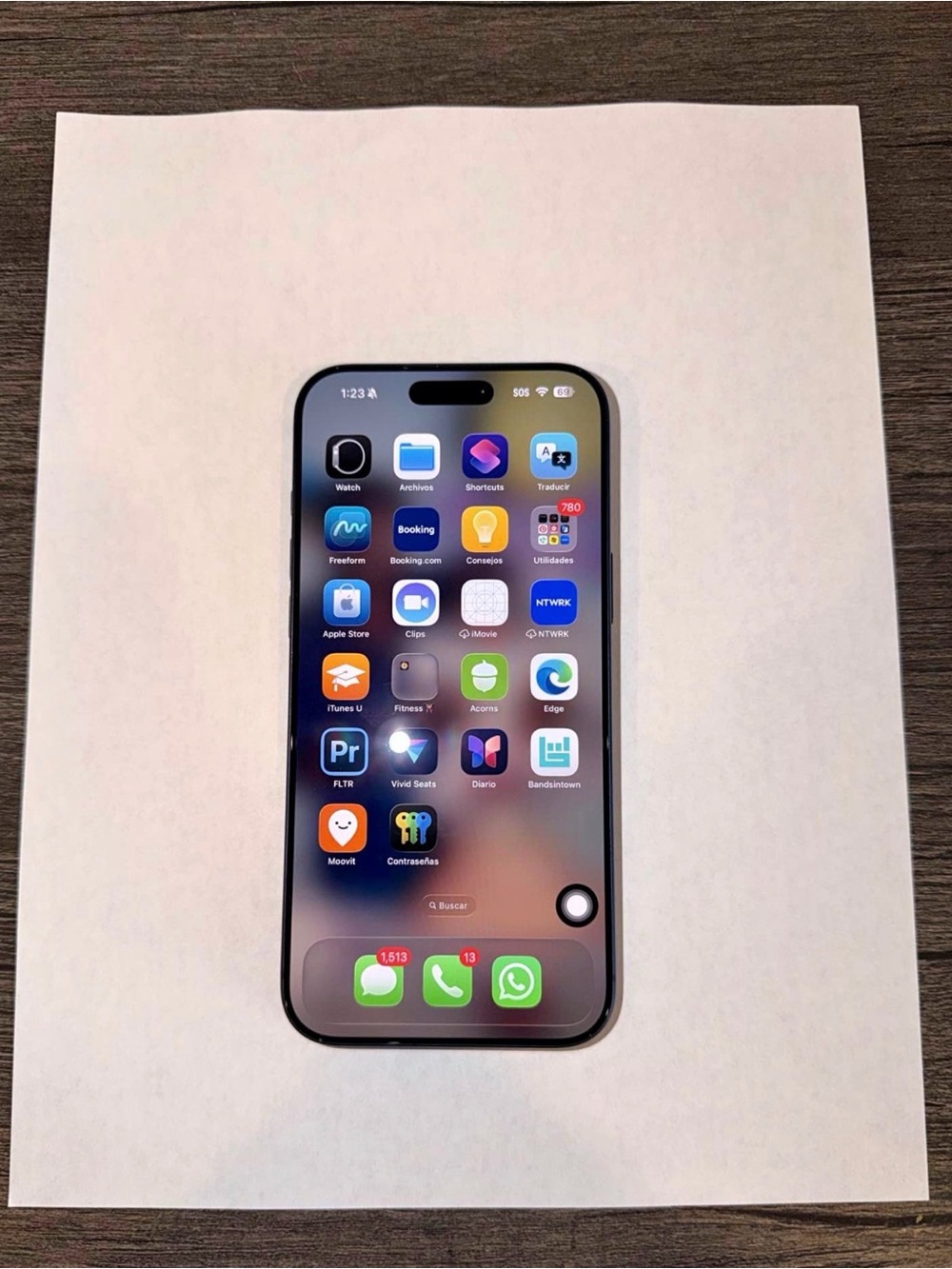 Apple iPhone 17 pro max (blue) -  blue Smartphone